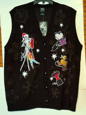 Her Universe Disney The Nightmare Before Christmas Holiday Sweater Vest